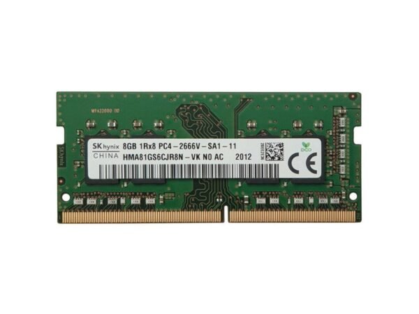 8GB RAM PC4 2666V, 2133p , 2400T, 3200A
